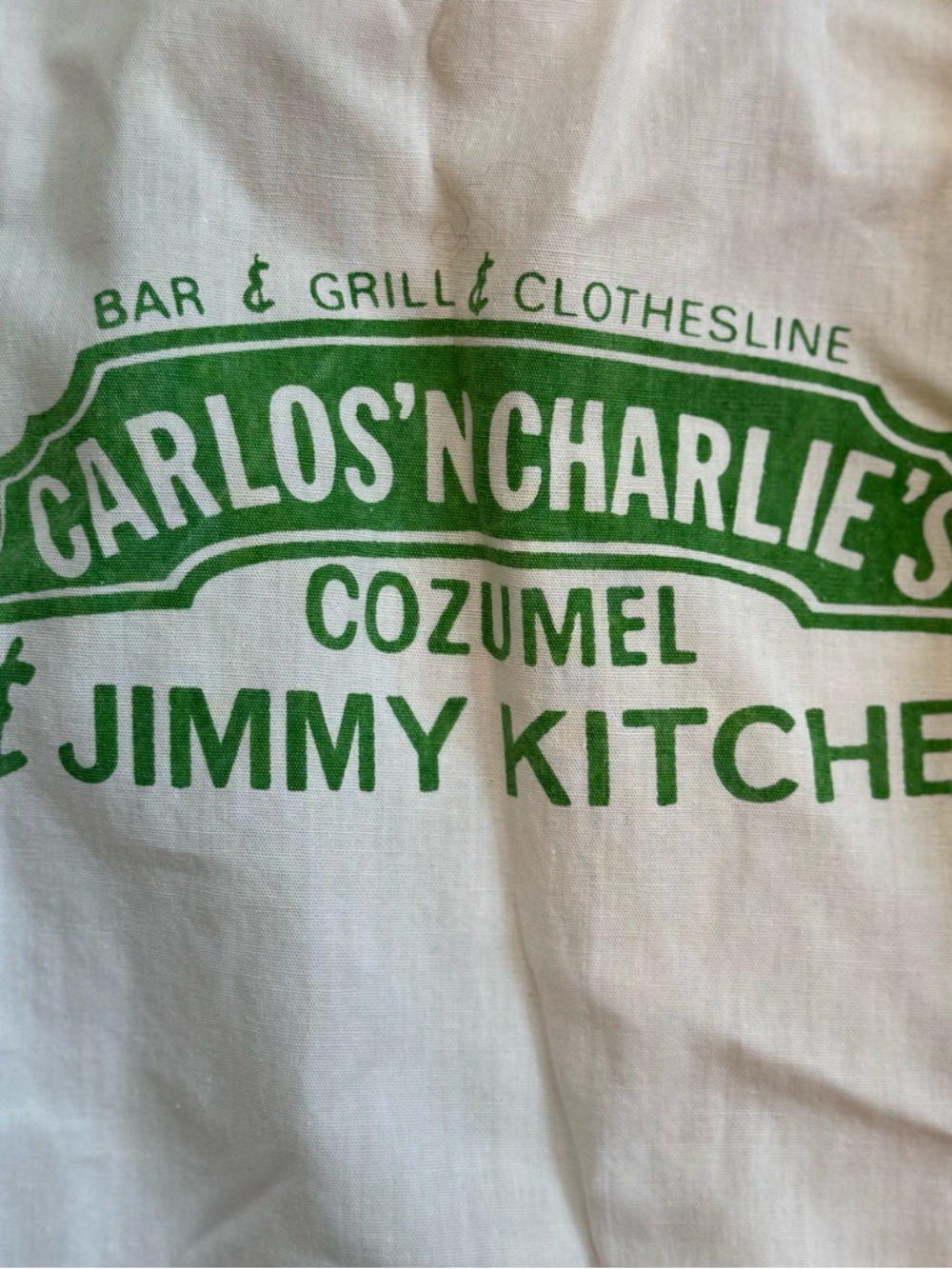Vintage 90s Carlos'N Charlie's Shirt Mens XL Graphic Print Button S/S WAIT..er! - Picture 4 of 8